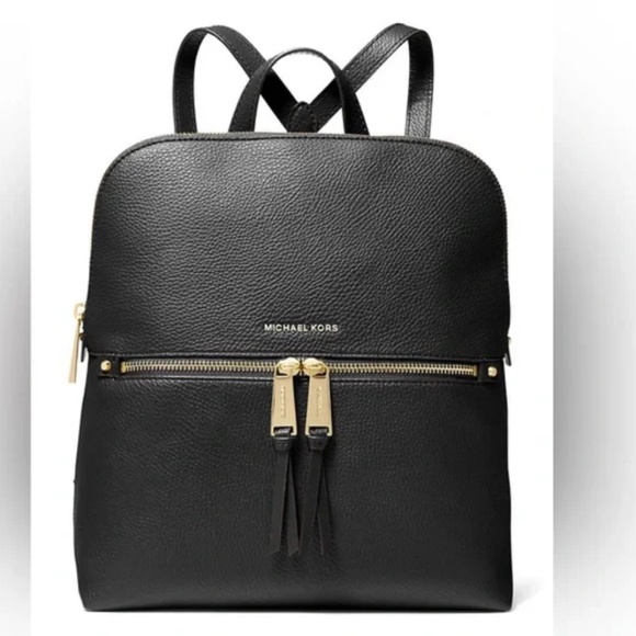 Rhea Zip Medium Slim Backpack from Michael Kors - Picture 1 of 10